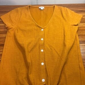 J. Crew Golden Button-Down Shirt